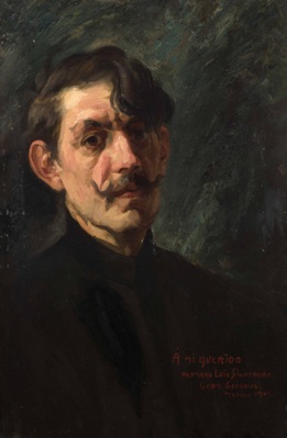 Self-Portrait, 1901 (Germán Gedovius) (1867-1937)